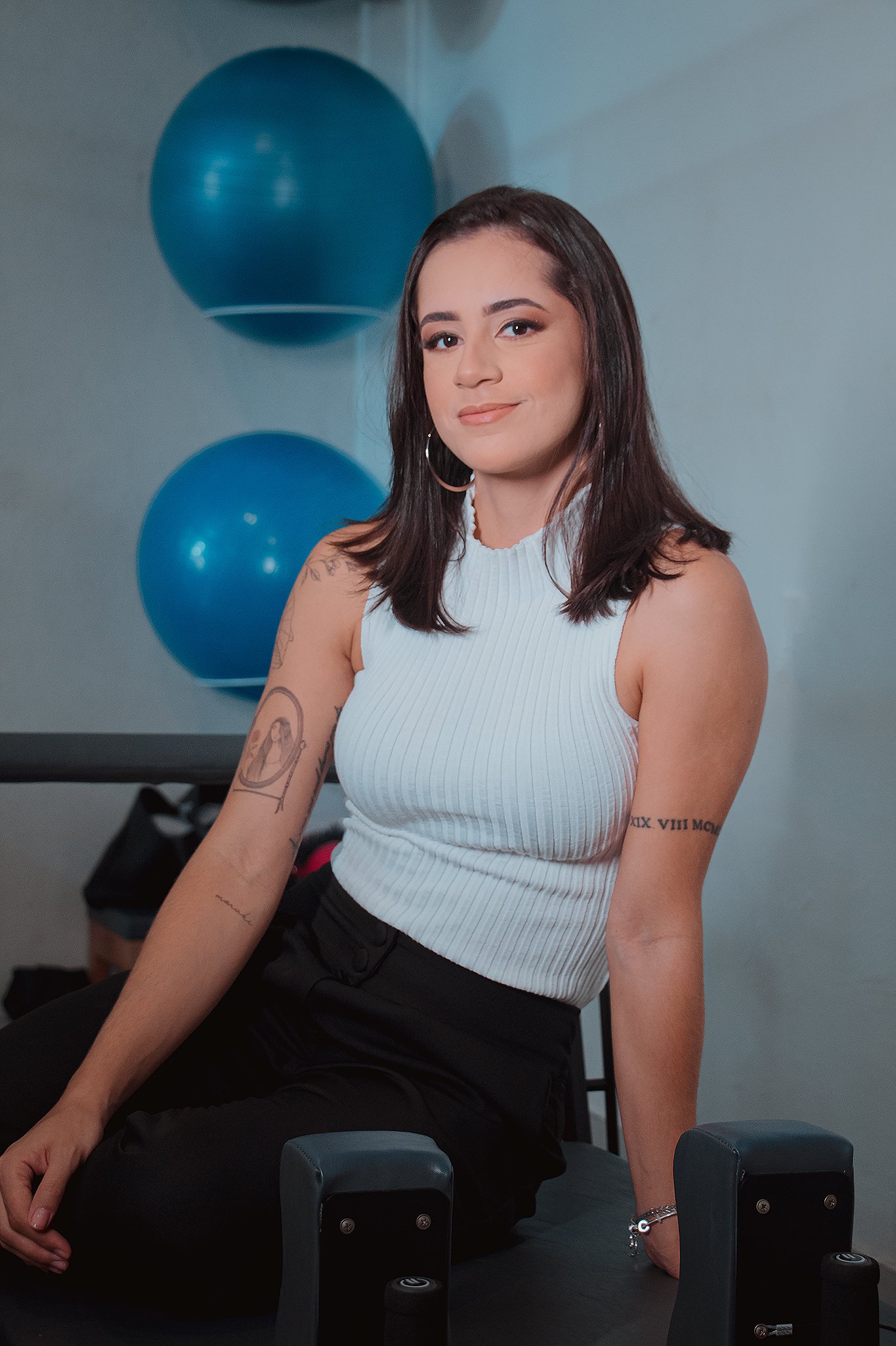 Camila Cerqueira, instrutora de Pilates em Contagem